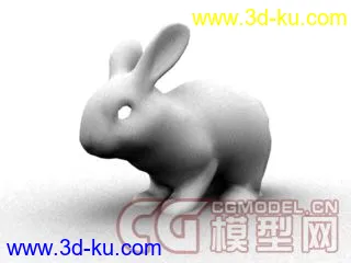 3D打印模型兔子的图片
