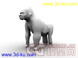 3D打印模型猩猩的图片