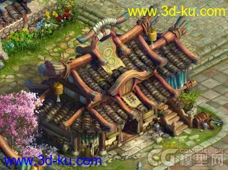 3D打印模型刚才发的诛仙作品给大家补上（去年做的作品）的图片
