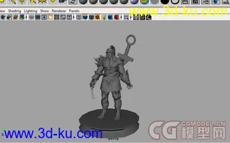3D打印模型魔兽人下载的图片