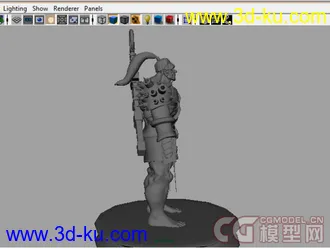 3D打印模型魔兽人下载的图片