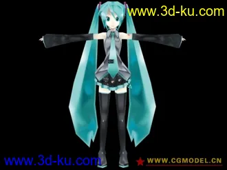 3D打印模型初音葱妹1只的图片