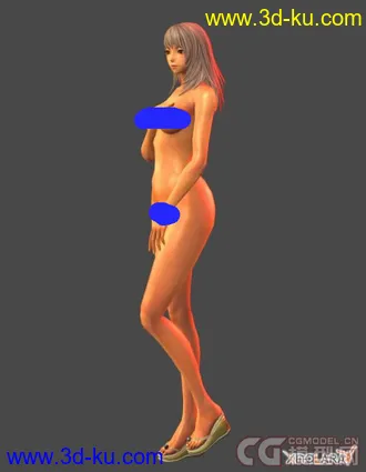 3D打印模型剑灵Blade & Soul Nude Female Jin :3的图片