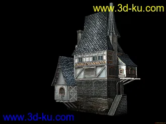 3D打印模型小房子的图片