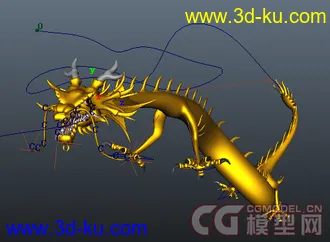 3D打印模型高品质带动画，绑定-龙 （龙）的图片