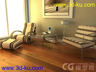 3D打印模型之前的max作业的图片
