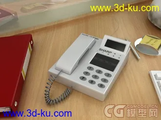 3D打印模型电话的图片