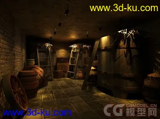 3D打印模型光绪皇帝场景、会议室、粮草库的图片