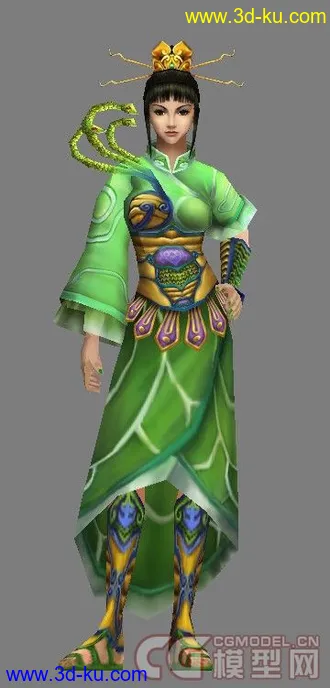 3D打印模型隋唐NPC集合的图片