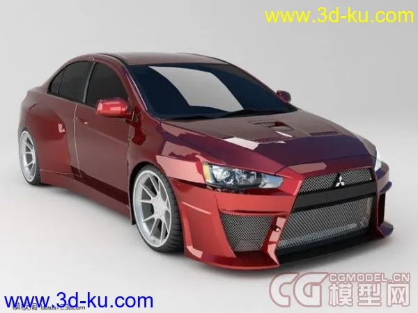 三菱 Lancer Evolution 10三菱 Lancer Evolution 10模型的图片2