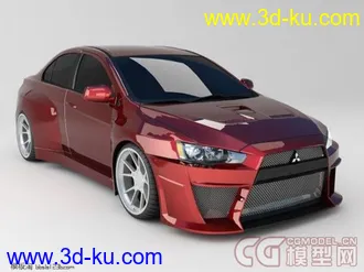 3D打印模型三菱 Lancer Evolution 10三菱 Lancer Evolution 10的图片