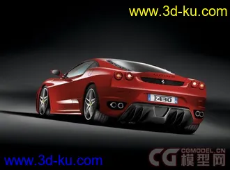 3D打印模型Ferrari Modena 法拉利的图片