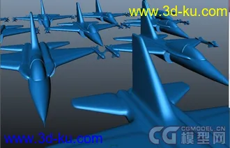 3D打印模型飞机（适合做测试用，面少型好，obj格式）的图片