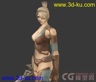 3D打印模型奉上美女一名···的图片