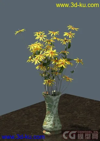 3D打印模型小菊花的图片