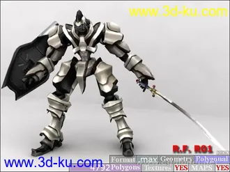 RF机器人模型3个的图片