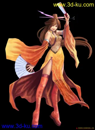 3D打印模型古代人物的图片