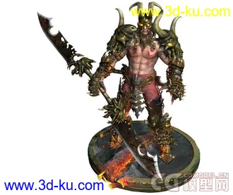 3D打印模型牛逼次世代角色带全套贴图！【精】的图片