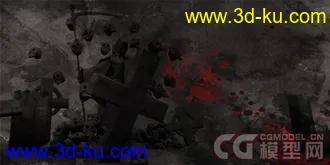 3D打印模型恐怖杀戮死神的图片