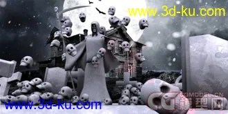 3D打印模型恐怖杀戮死神的图片