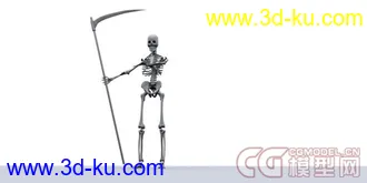 3D打印模型恐怖杀戮死神的图片