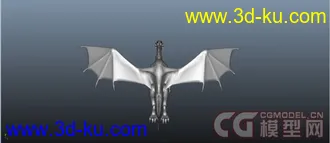 3D打印模型maya 超霸气高精度飞龙 带绑定 带动画的图片