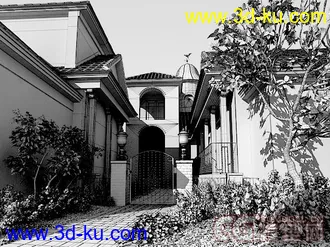 3D打印模型漂亮的建筑的图片