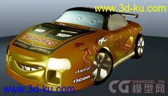 3D打印模型Chakee-ToonCar的图片