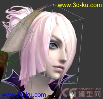 3D打印模型SMDL妹子4 绑定的图片