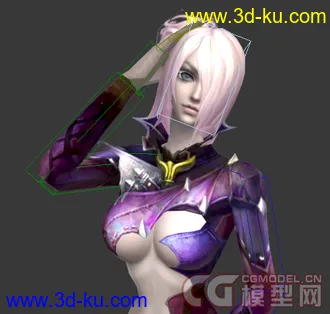 3D打印模型SMDL妹子4 绑定的图片