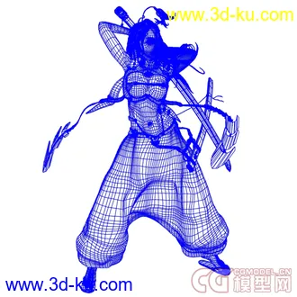3D打印模型四大名捕之朱雀女士的图片