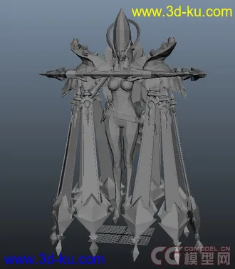 3D打印模型科幻人物的图片