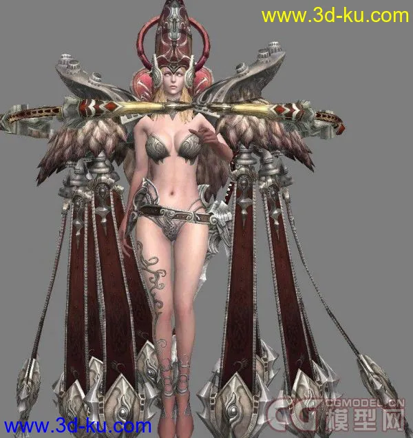 科幻人物模型的图片3