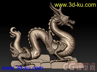 3D打印模型ZBursh 龙的图片