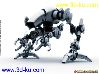 3D打印模型机器人的图片