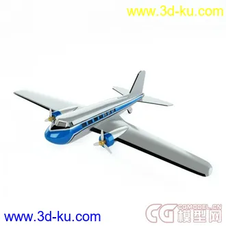 3D打印模型old Toy: Plane 飞机的图片