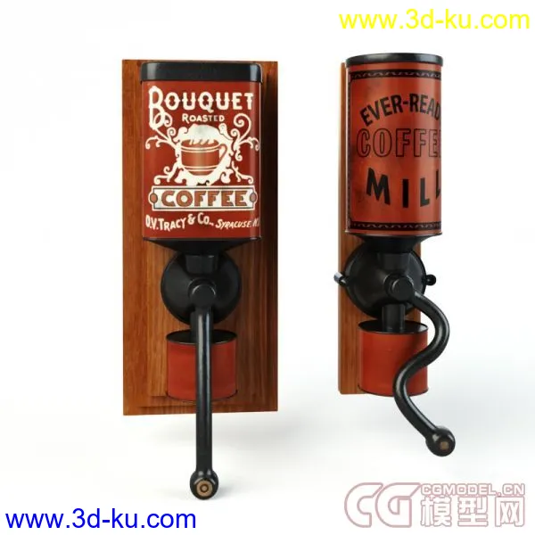 Old Coffee Machine模型的图片1