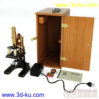 3D打印模型Old Microscope的图片