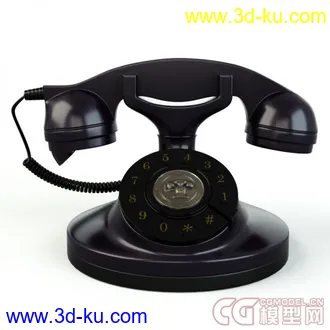 3D打印模型Old Phone 老式电话机的图片