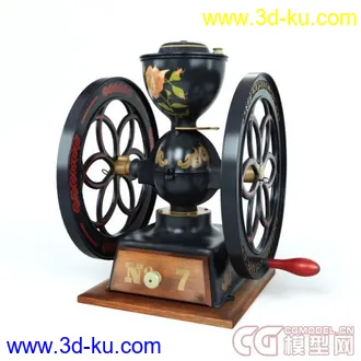 3D打印模型Old Coffee Grinder的图片