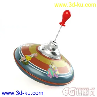 3D打印模型Old toy: Spinning Top的图片
