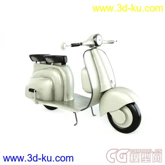 3D打印模型Old Scooter的图片