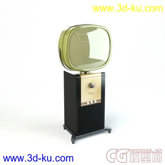 3D打印模型Vintage Tv的图片