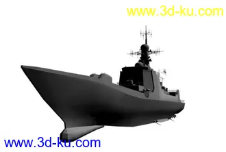 3D打印模型052C型导弹驱逐舰的图片