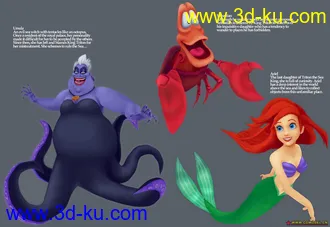3D打印模型美人鱼不美的图片