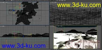 3D打印模型水墨场景动画的图片