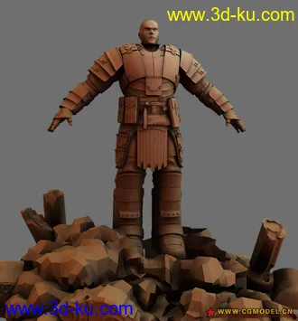 3D打印模型再发士兵一名的图片