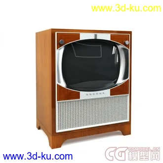 3D打印模型Old Tv电视机的图片
