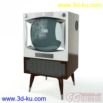 3D打印模型Old Tv电视机的图片