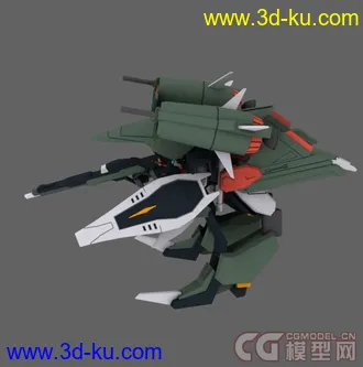 3D打印模型ZGMF-X24S  Chaos Gundam的图片